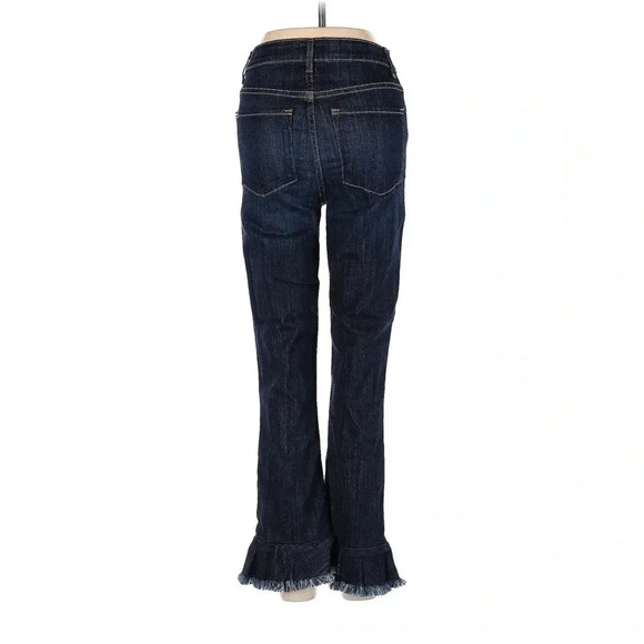AO LA by Alice and Olivia Jeans Size 24 Designer Flare Soft Fashion Medium Wash - Picture 1 of 11